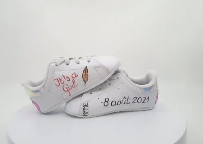 Custom shoes pour bébé
